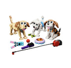 LEGO Creator Adorable Dogs 31137 Building Toy Set (475 Pieces)|Multicolor