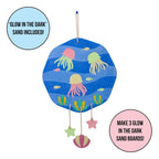 Handycrafts Funskool Twilight Treasures, Glow in The Dark Sand Art, Glow Sand Paintings, Arts and Craft Kit, DIY Kit for Kids