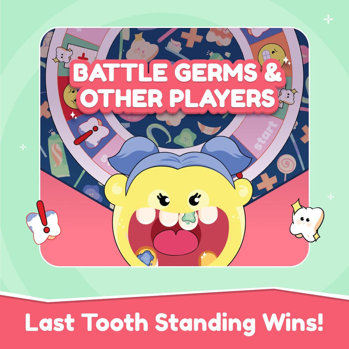 Bloomingo Board Game - Teeth or Treat: Exciting Dental Adventure game for Kids & Adults; Learn Dental Hygiene; Be the One with Last Laugh to Win