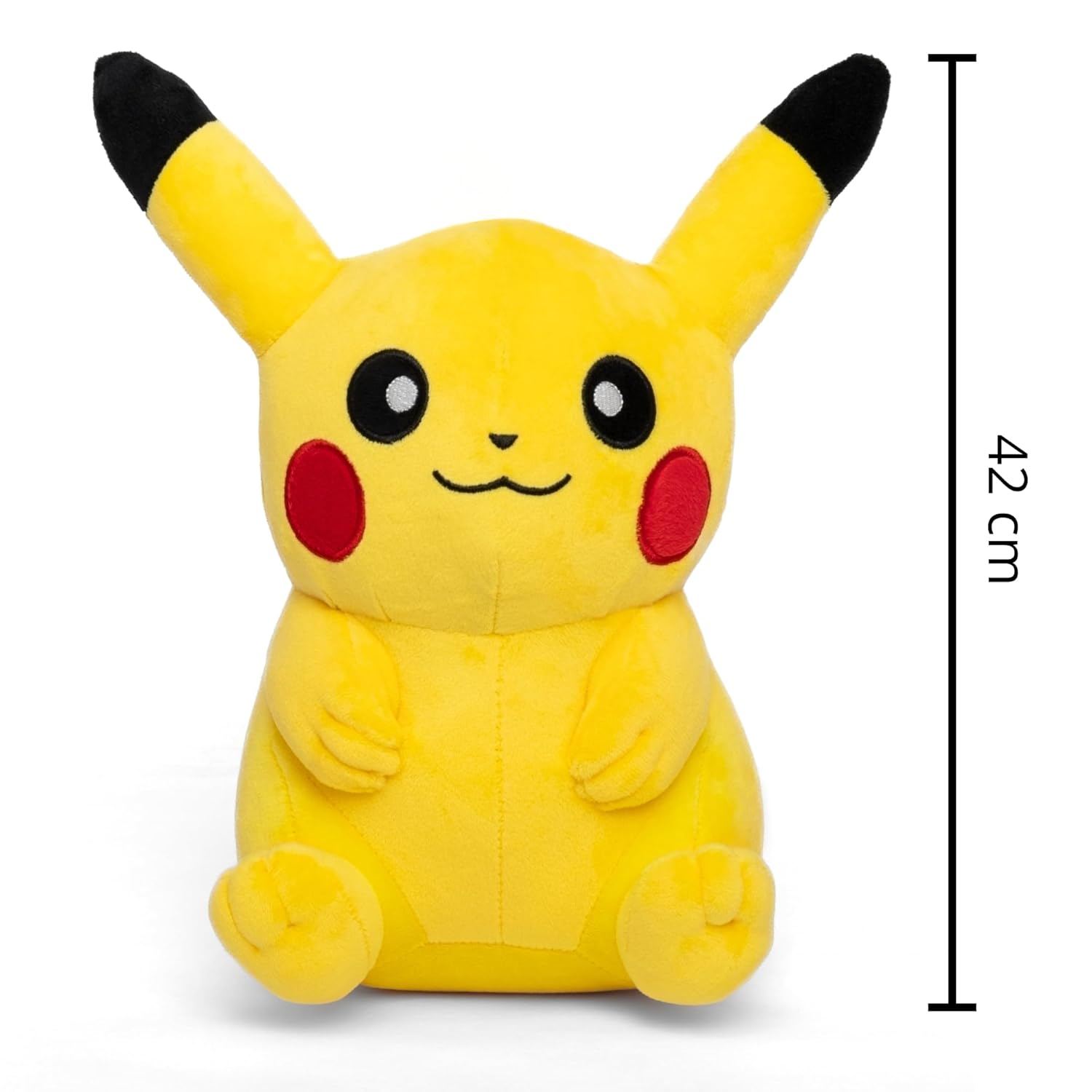 Pokémon Pikachu Plush 42 CM - Officially Licensed - Quality & Soft Stuffed Animal Toy