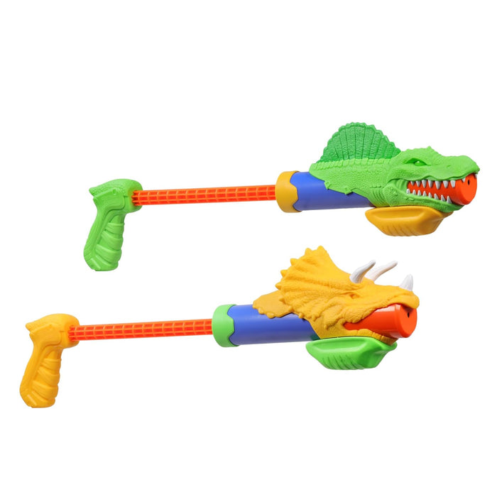Nerf Super Soaker DinoSquad Dino Splashers 2 Water Blasters - Set of 2 Water Blasters - Pichkari for Outdoor Water Games, Branded Toy Pichkari for Holi Festival, Kids 6+