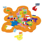 Imagimake : Mapology World With Flags & Capitals- With Country Shaped Pieces- Jigsaw Puzzle And Educational Toy For Boys And Girls Above 5 Years