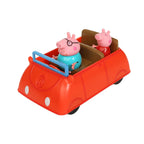 PEPPA PIG Peppa's Family Red Car with Sound Effects, Includes 2 Figures, Peppa's Preschool Toy 3 Years and Up,