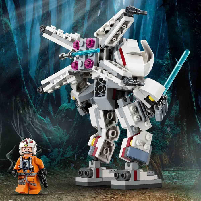 LEGO Star Wars Luke Skywalker X-Wing Mech Set 75390 Building Blocks Toys for 6+ Gift for Boys and Girls