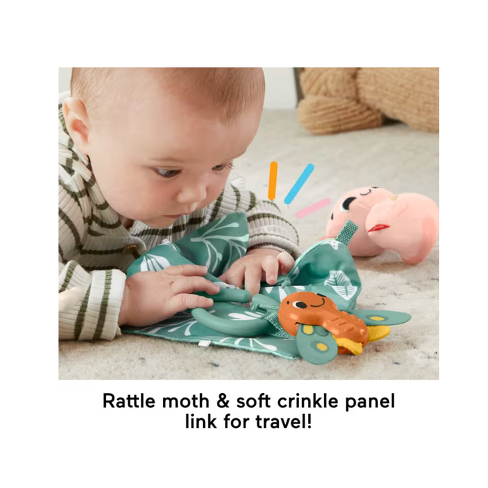 Fisher Price So Many Senses Gift Set, 4 Baby Sensory Toys With Fine Motor Activities