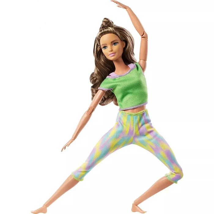 Barbie Made to Move Doll ( Green)