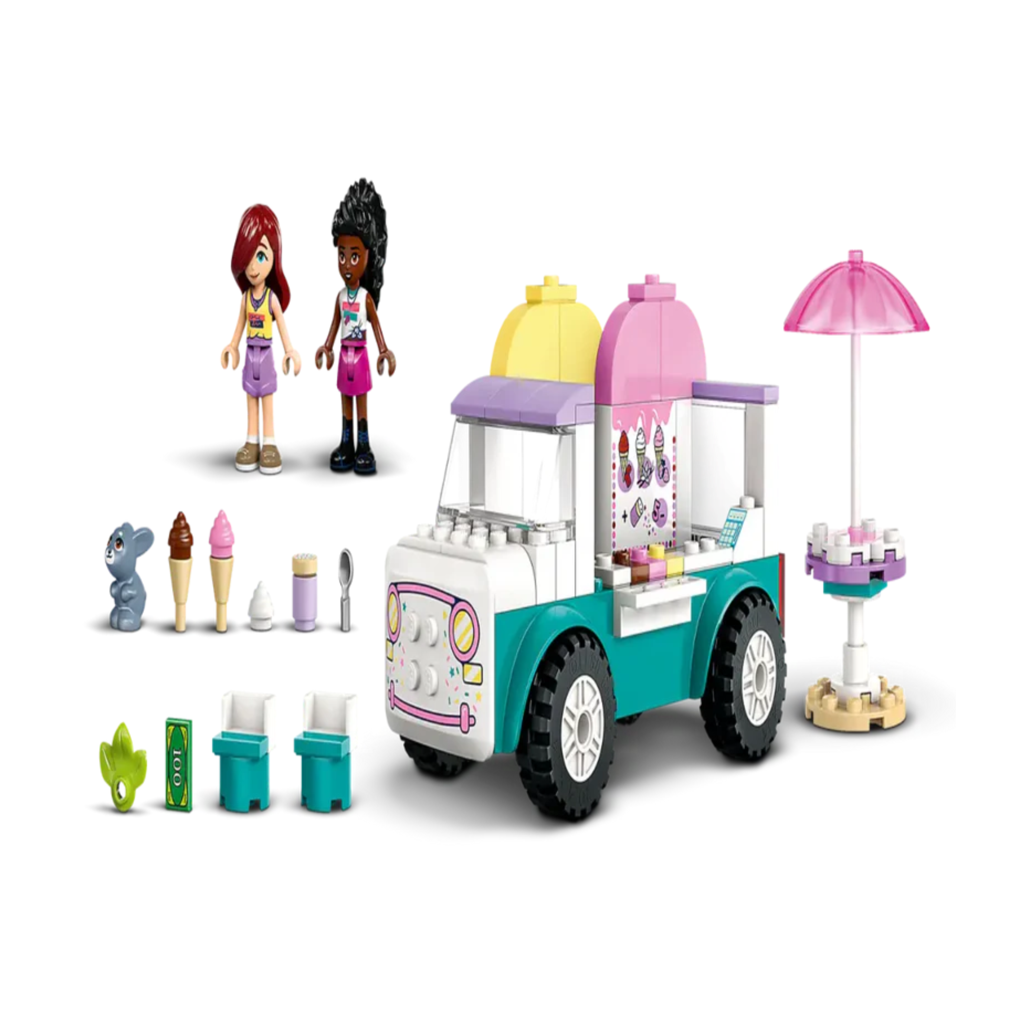 Lego 42644 Friends Heartlake City Ice Cream Truck (92 Pieces)
