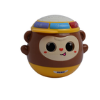 Nubo Jungle Beats Sound Toy for Babies and Toddlers, Interactive Peek-a-Boo Eyes, Tumbler Toy with Light, Music and Rhymes for Infants, Best for Kids Gifting Age 6 Months+