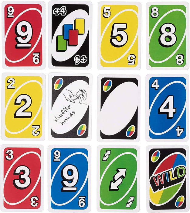 Mattel Uno Playing Card Game