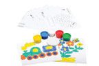 Handycrafts Funskool Finger Painting Kit, DIY Kit, Art and Craft Set for Kids, Learning, Fun & Engaging Activity for Childrens, Multicolour, Gift Set for Kids, Age 5+ Years