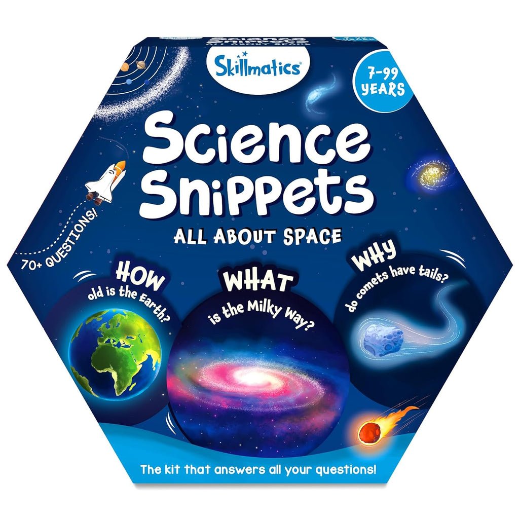Skillmatics Flash Cards - Science Snippets Space