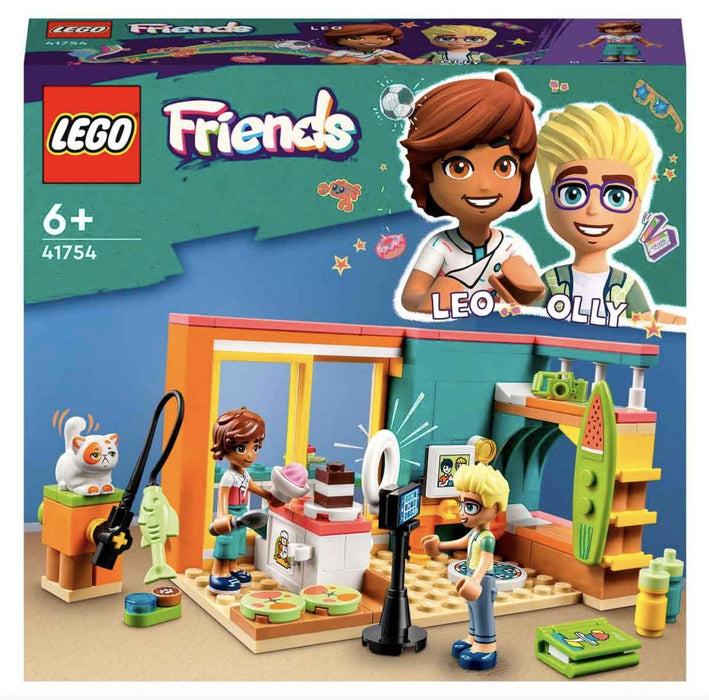 LEGO Friends Leo's Room 41754 Building Toy Set (203 Pieces), Multi Colo