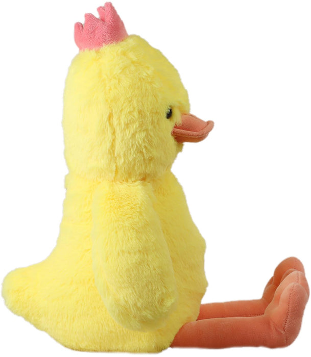 Mirada Cute Yellow Crown Duck Soft Toy for Girls/Kids | Stuffed Plush Animal | - 35cm