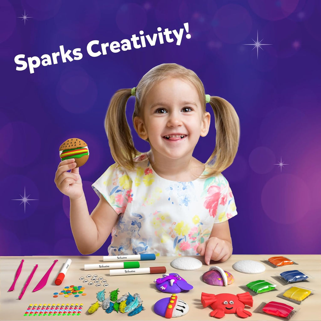 Skillmatics Art & Craft Activity - Disc-o Art, Mess-Free Art & Craft Activity for Girls & Boys, Craft Kits & Supplies, DIY Creative Activity