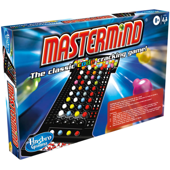 Hasbro Gaming Mastermind The Classic Code Cracking Game, Strategy Board Game for Kids and Adults, Board Game for Boys & Girls Ages 8+