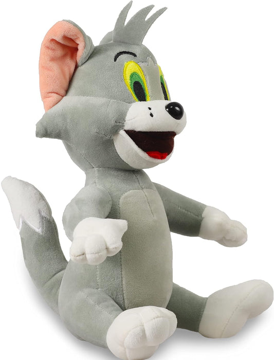 Mirada Cute Grey Cute Licensed Sitting Tom Soft Toy| Ideal Gift for Girls/Kids | Stuffed Plush Animal | Ideal for Birthdays & Special Occasions - 35cm