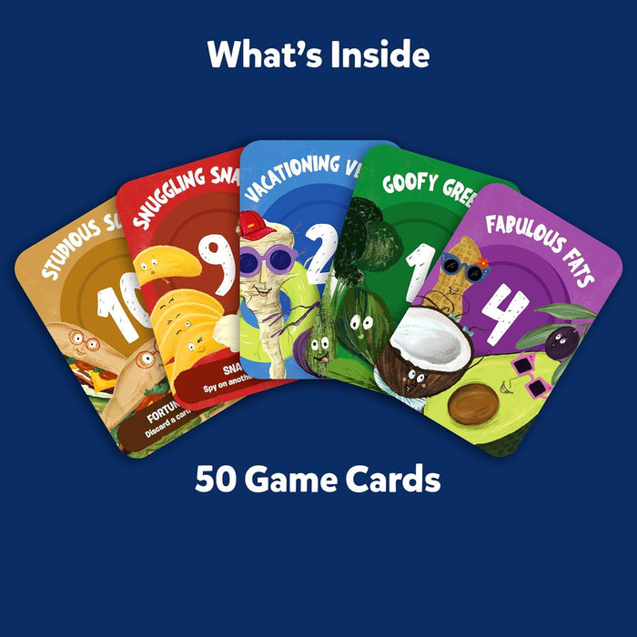 Skillmatics Card Game - What's for Dinner, Fun Strategy & Memory Game, Gifts & Family Friendly Games for Ages 7 and Up