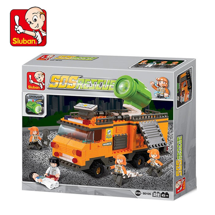 Sluban M38 B0105 SOS Rescue Team, Multi Color (268 Pieces)