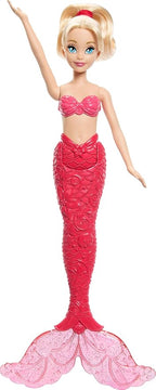 Disney Princess Mattel Ariel Mermaid Fashion Doll & 2 Mermaid Sister Dolls, Posable & with Glitter Fins, Inspired by Disney The Little Mermaid Movie