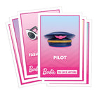 Monopoly: Barbie Edition Board Game, Ages 8+, 2-6 Players, Fun Family Games for Kids and Adults, with 6 Barbie-Themed Pink Zinc Tokens, Kids Gifts
