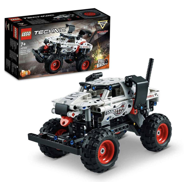 LEGO Technic Monster Jam Monster Mutt Dalmatian 42150 Building Toy Set (244 Pcs),Multicolor