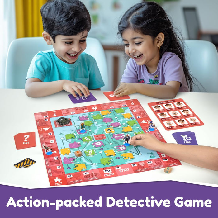 Bloomingo Pretend Play KitYoung Detective New York Files:Become a Detective & Solve Thrilling Mysteries in Newyork;Adventurous Detective Game for Kids