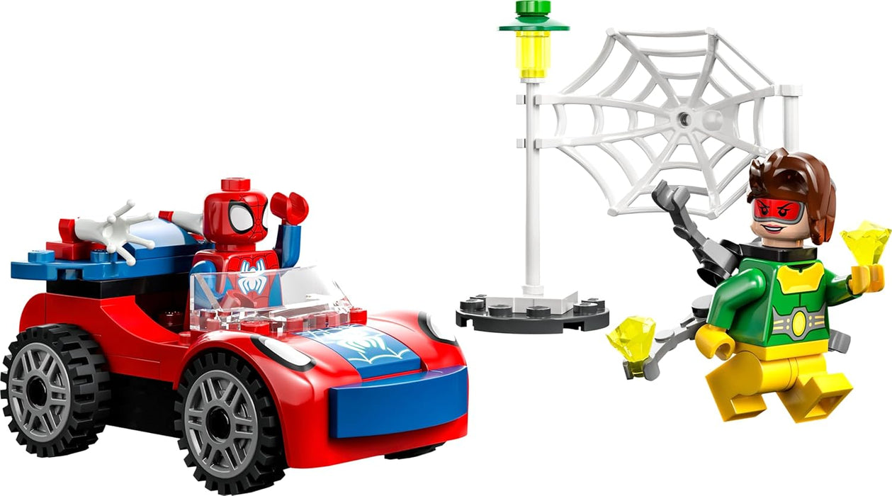 LEGO Marvel Spider-Man's Car&Doc Ock 10789 Building Toy Set (48 Pieces),Multi