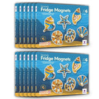 ToyKraft: Shell Fridge Magnets, Art and Craft Kit for Kids, Fun & Learning Activity, Creative & DIY Toys, Kids Activity for 7 Years & Above, Birthday Return Gifts for Kids