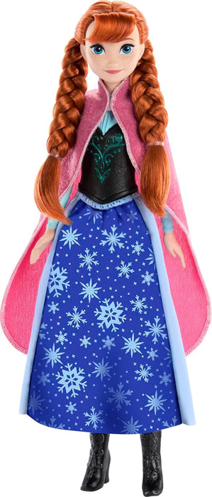 Mattel Disney Frozen Anna Magical Color-Change Skirt Fashion Doll, Inspired by Disney Movie, Posable