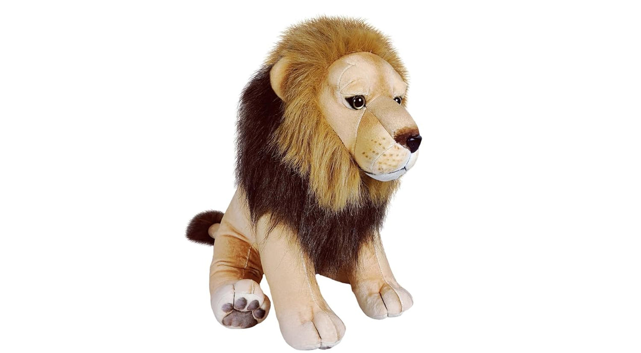 WILD REPUBLIC Living Earth Cuddlekins Large Lion, Stuffed Animal, 16 Inches, Plush Toy