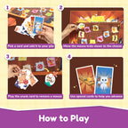 Bloomingo Board Game- Whisker Wars: Fun Cat & Mice Battle Game for Kids & Adults; Play as a Team & Stop The mice Before They Reach The Cheese
