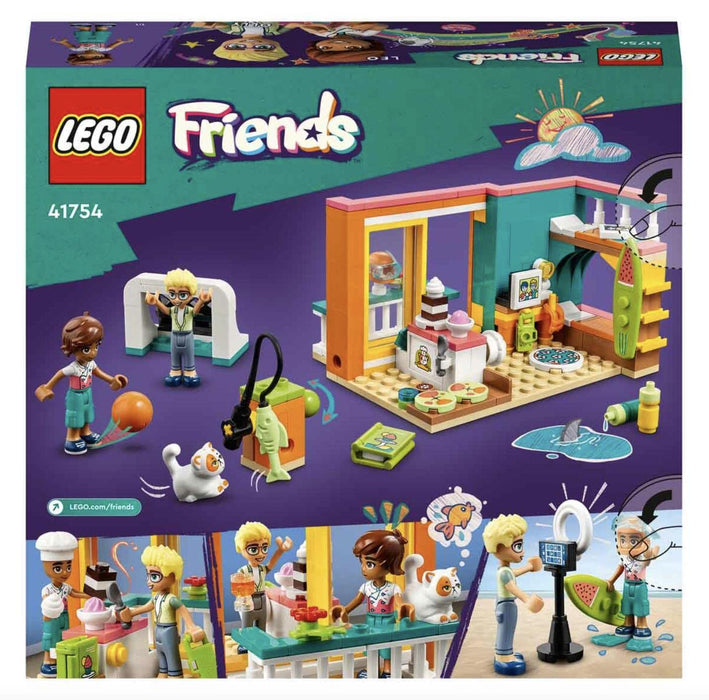 LEGO Friends Leo's Room 41754 Building Toy Set (203 Pieces), Multi Colo