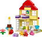 LEGO DUPLO Peppa Pig Birthday House Playset 10433 Building Blocks Toys for 2+ Gift for Boys and Girls