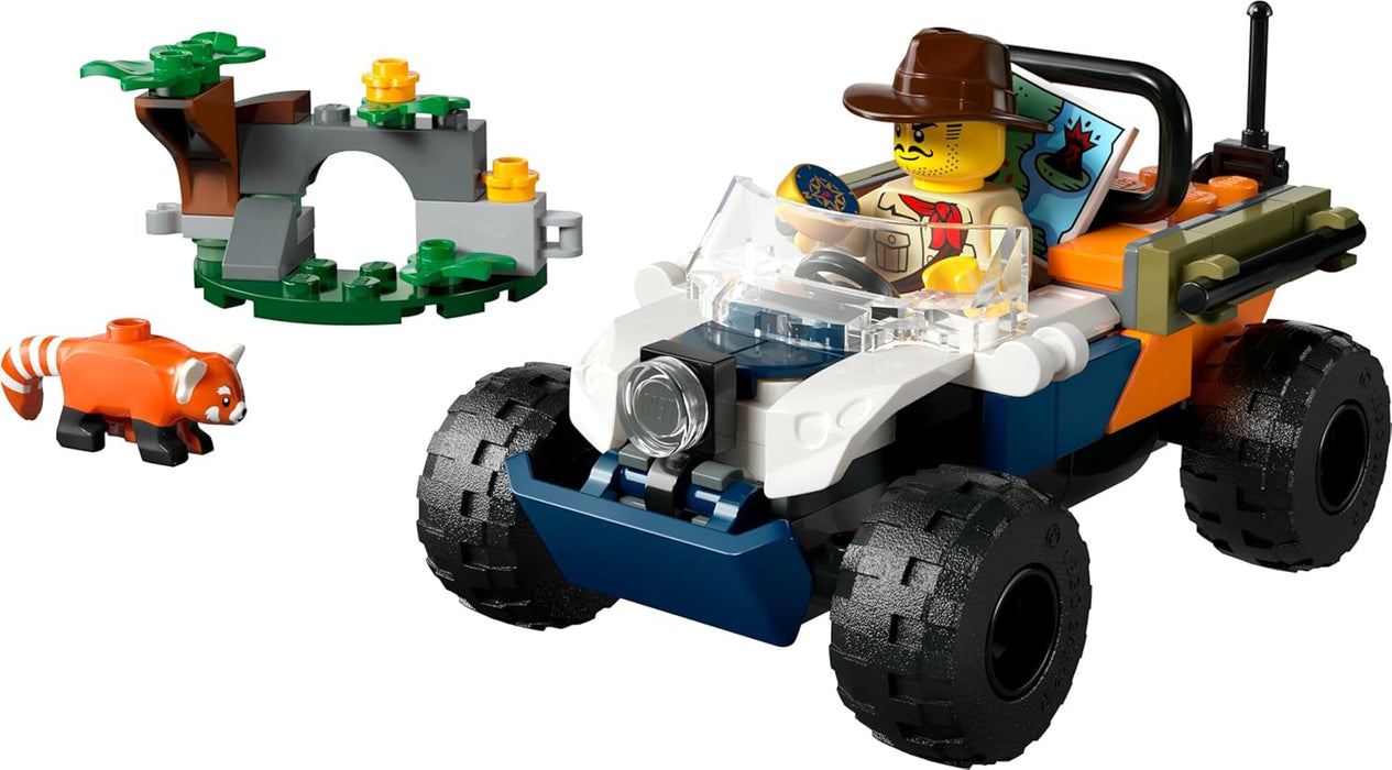 LEGO City Jungle Explorer ATV Red Panda Mission Set 60424 Building Blocks Toys for 6+ Gift for Boys and Girls