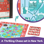 Bloomingo Pretend Play KitYoung Detective New York Files:Become a Detective & Solve Thrilling Mysteries in Newyork;Adventurous Detective Game for Kids