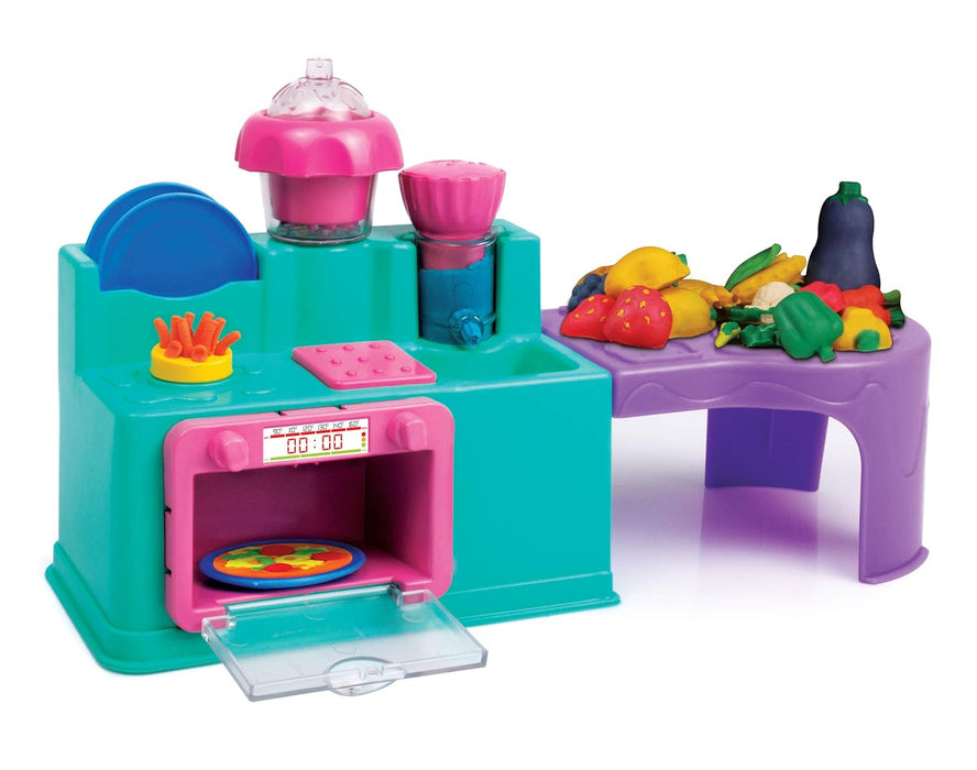 Fundough - Kitchen Set, Cutting and Moulding Playset, 3Years +, Multicolor