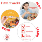 Smartivity Pinball Machine for Kids 8-14 Years I Global Award Winning Arcade Game| Birthday Gifts for Boys & Girls| DIY Science Toy for Kids 8,9,10,11,12,13,14 Years OldI STEM Wooden Construction Toys