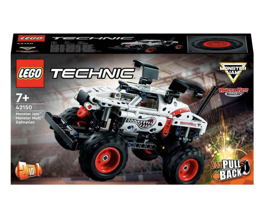 LEGO Technic Monster Jam Monster Mutt Dalmatian 42150 Building Toy Set (244 Pcs),Multicolor