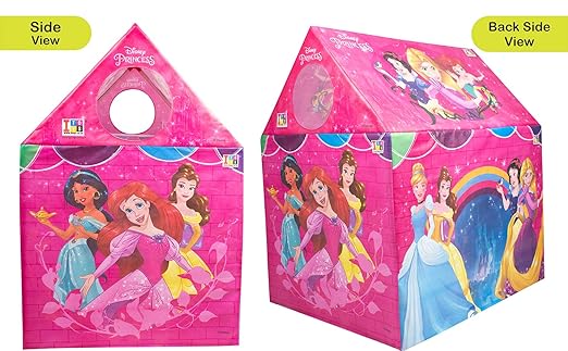 Itoys Disney Princess Theme Play House Tent for Kids, Multicolor