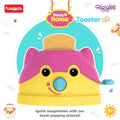 Funskool Giggles Playset Happy Lil Home-Toaster, Koala Inspired Pretend Role-Play Kitchen pop up Toy,Realistic Bread Slices, for Kids 3 Year Old & Above.