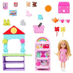 Barbie Chelsea Can Be… Toy Store Playset with Small Blonde Doll, Counter & Display Furniture & 15 Accessories, Like Mini Toys