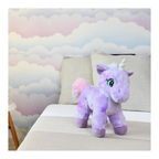 Mirada Standing Unicorn Toy - Purple – 32cm