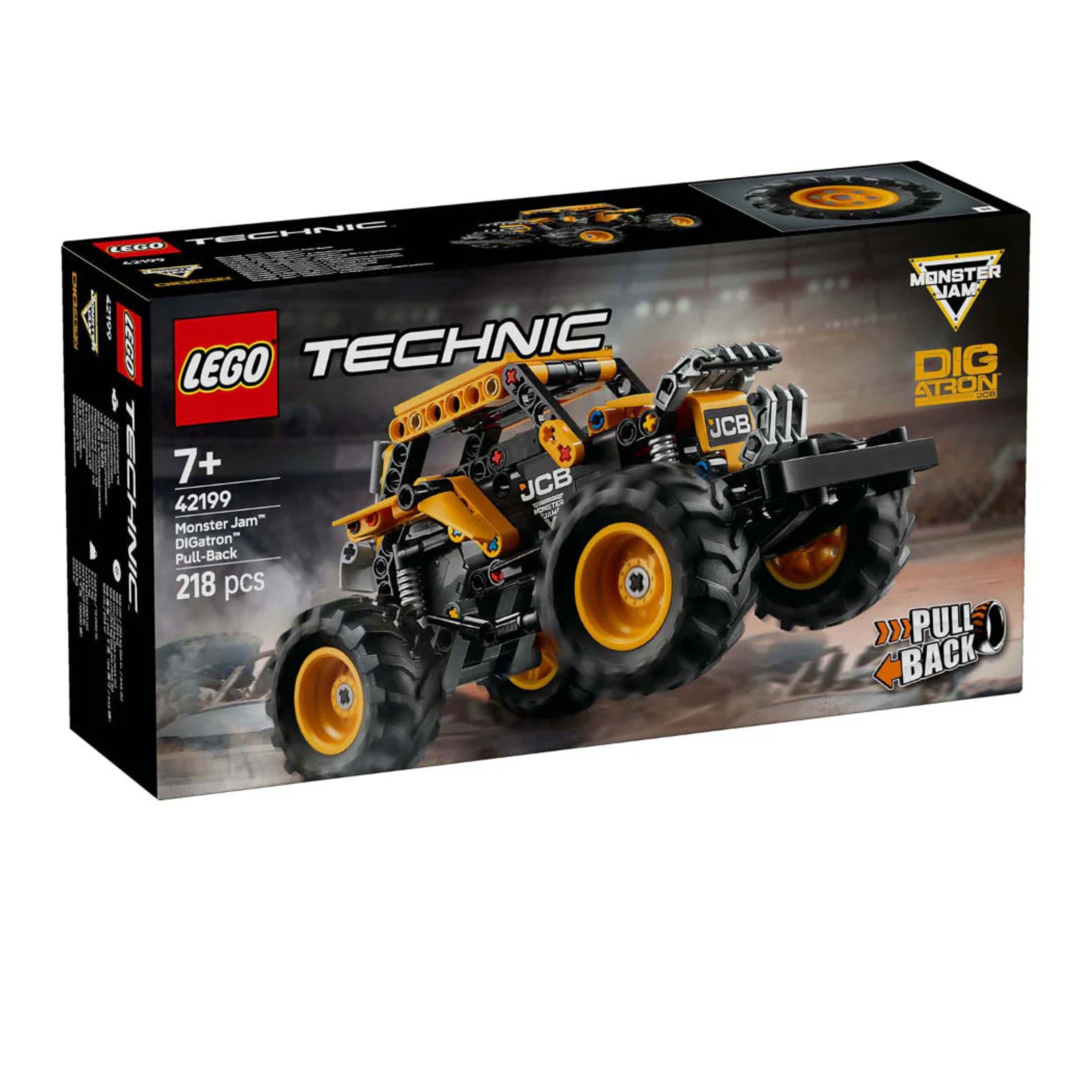 Lego 42199 Technic Monster Jam DIGatron Pull-Back (218 Pieces)