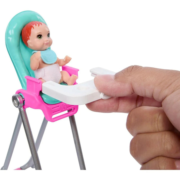 Barbie Skipper Babysitters Inc Dolls & Playset (Green ) — Tortoys - Exclusive Toyshop