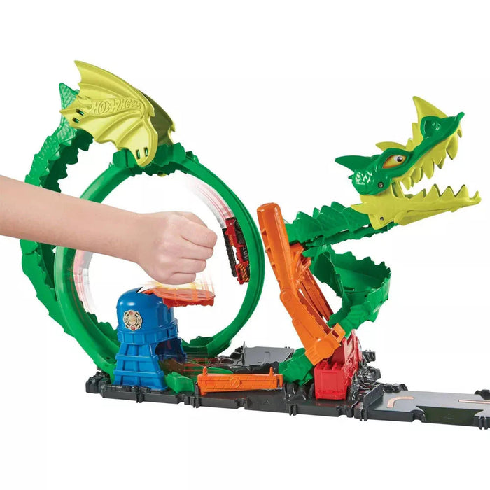 Hot Wheels City Dragon Drive Firefight Playset