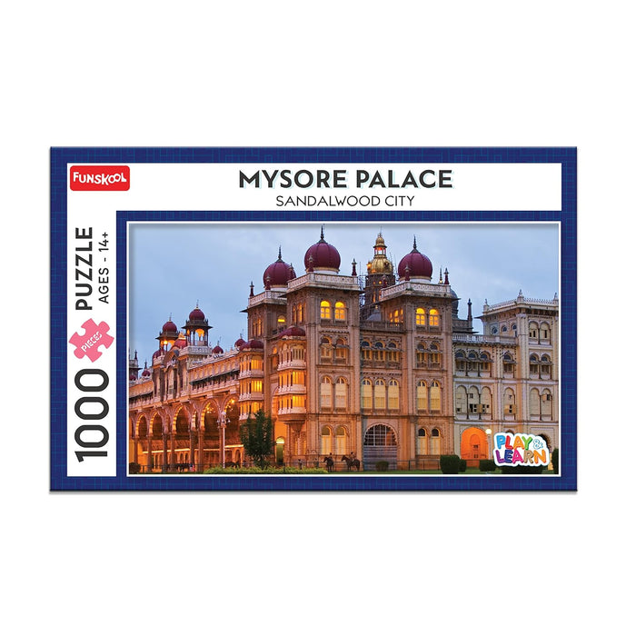 Funskool Play & Learn-Mysore Palace,Educational,1000 Pieces,Puzzle,for 14 Year Old Kids and Above,Toy