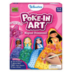 Skillmatics Art & Craft Activity - Poke-in Art Magical Princesses, Mess-Free Art for Kids, DIY Craft Kits, Creative Activity, Fine Motor Skills, Gifts for Girls