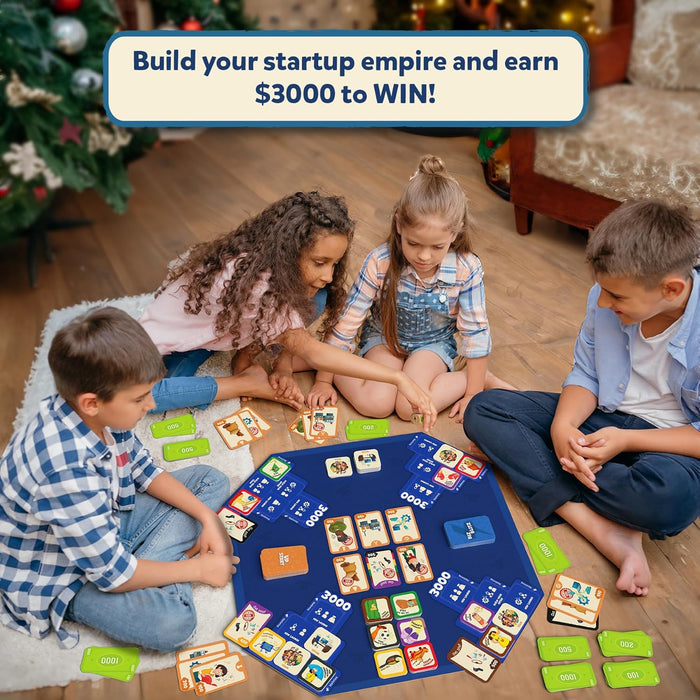 Skillmatics Board Game - Up Start, Entrepreneurship and Business Strategy Game for Kids, Teens and Adults, Fun for Family & Friends, Game Night, Gifts for Boys and Girls Ages 7, 8, 9 and Up