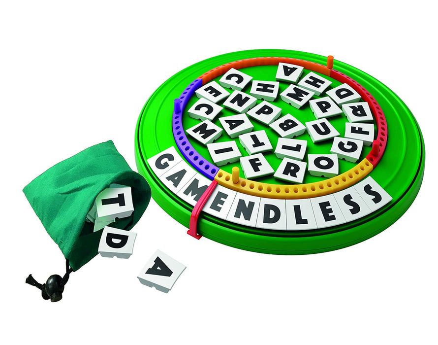 Funskool Games - Chain Letters, Educational Game, The Letter Sharing Word Game, For Kids, Adults & Family Game, 2 - 4 Players, 8 & Above