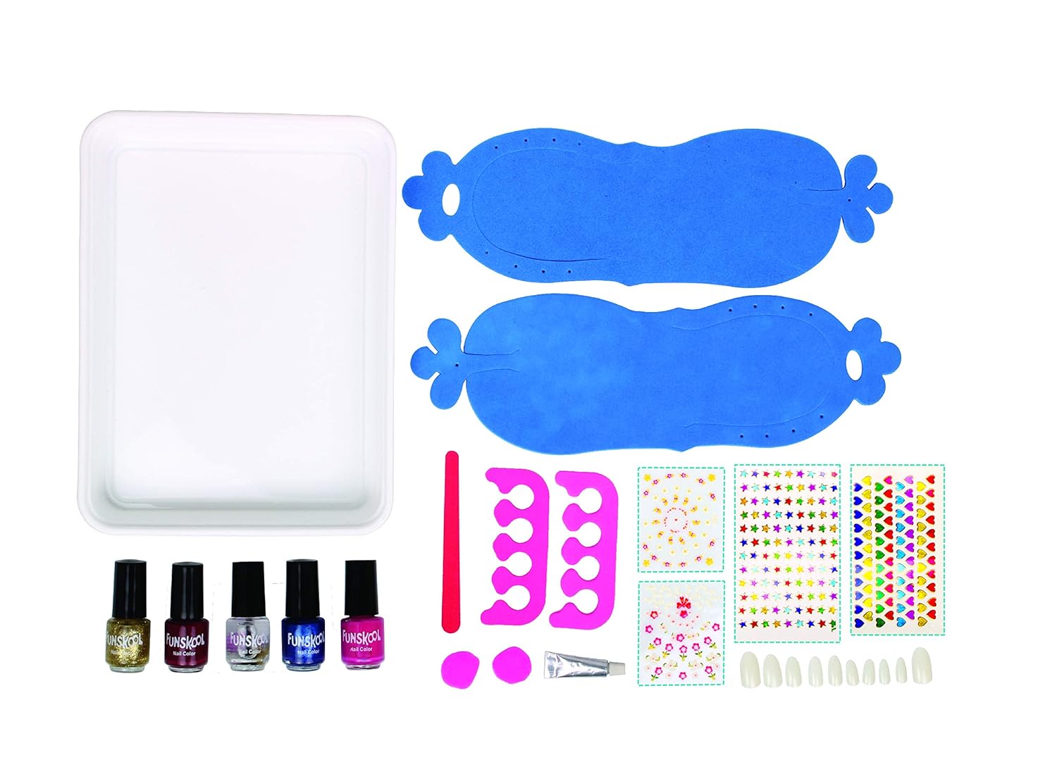 Funskool Style and Spa Kit, Pamper Your Nails, 7 Years +